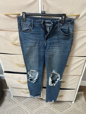 Old Navy Mid-Rise Rockstar Jeans